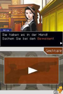 Phoenix Wright - Ace Attorney (Europe) (De,Es,It)
