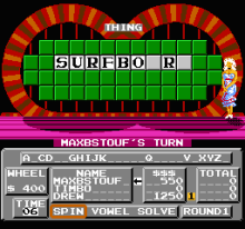 Wheel of Fortune - Junior Edition (USA)