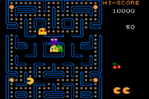 Ms. Pac-Man (USA) [Hack by Dave Augusta+Googie v1.0] (~Mr. Pac-Man)