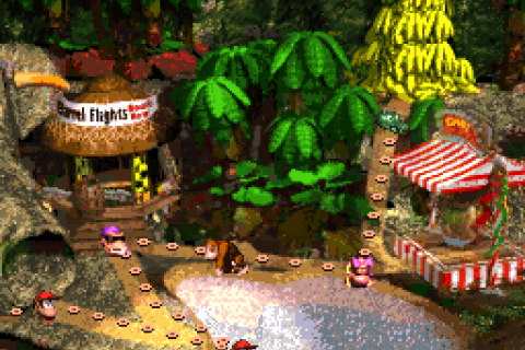 Donkey Kong Country (USA) (Rev B)