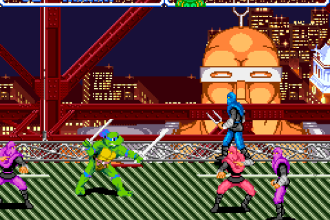Teenage Mutant Hero Turtles IV - Turtles in Time (Europe)