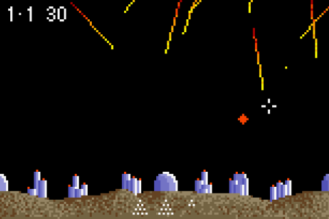 Super Asteroids, Missile Command (USA, Europe)