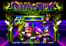 Sonic in Chaotix