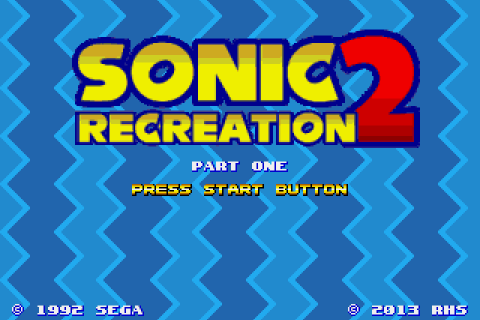 Sonic 2 Recreation Part One