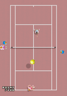 Center Court (World, 4 Players, prototype, MC-8123B)