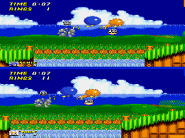 Play Genesis Sonic 2 - Score Rush Online in your browser 